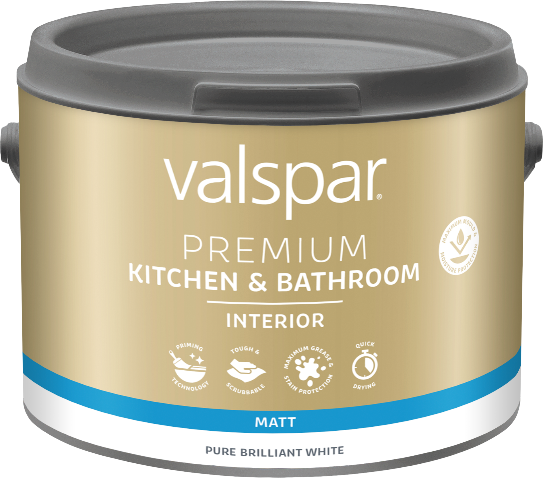 Premium Kitchen & Bathroom Pure Brilliant White