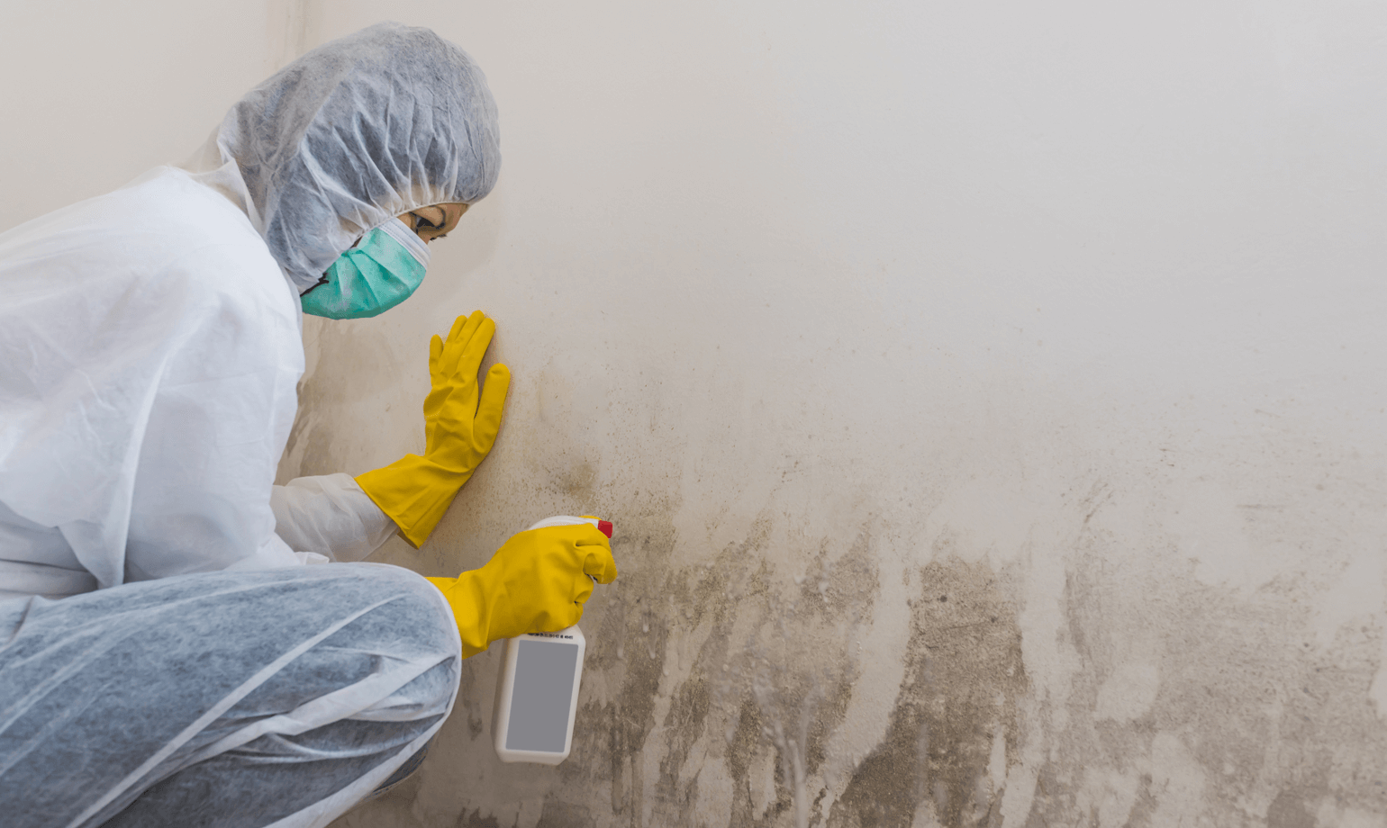 How to fix and paint a damp wall