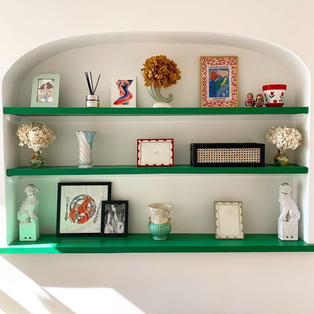 Shade your shelving