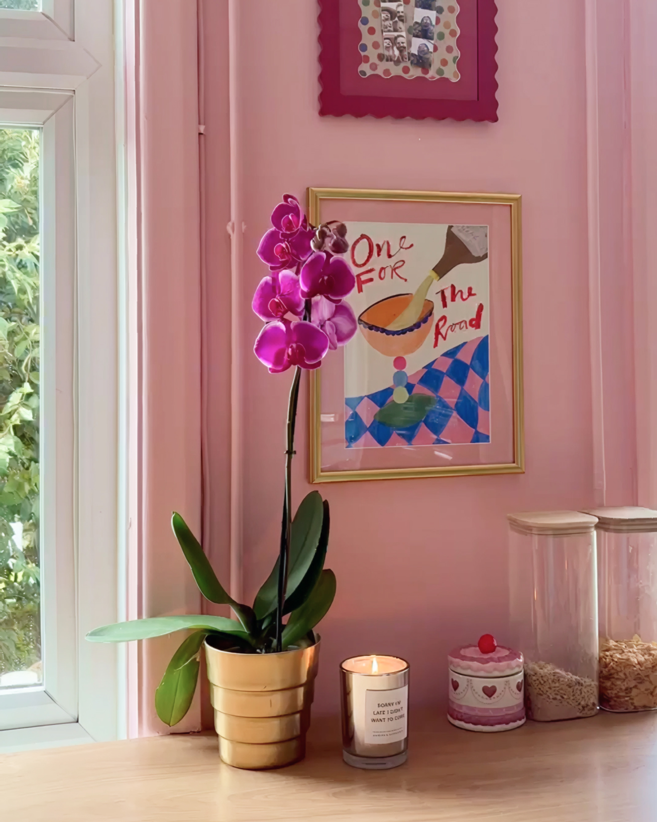 “I wanted the room to feel cosy but fun, a space we would enjoy using as a family but that would also bring me joy during the mundane kitchen chores” ​